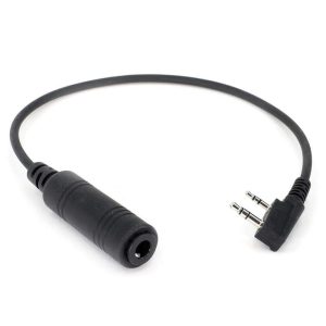 Cable adaptador de auriculares/casco OFFROAD a radios portátiles