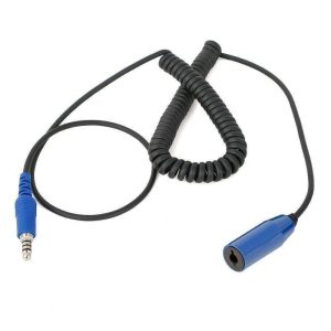 Cable espiral OFFROAD de extensión para auriculares o casco