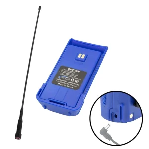 Kit largo alcance para radios Rugged R1 - Antena y batería XL