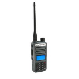 Radio portátil bidireccional Rugged GMR2 PLUS GMRS y FRS - Gris